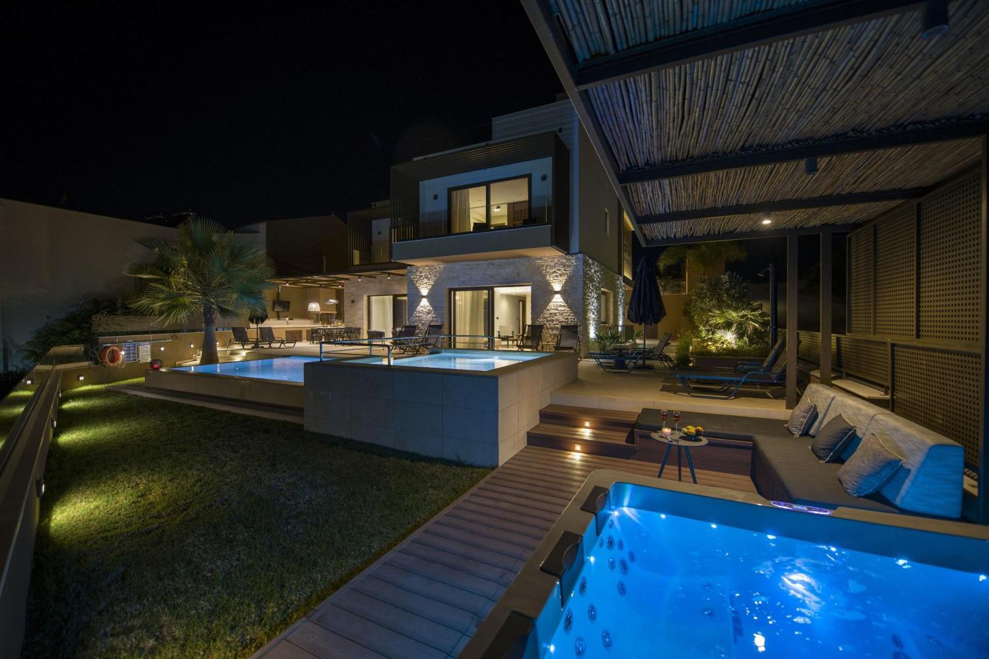 Almi-Cove Hilltop Villas Almyrida  Exterior photo