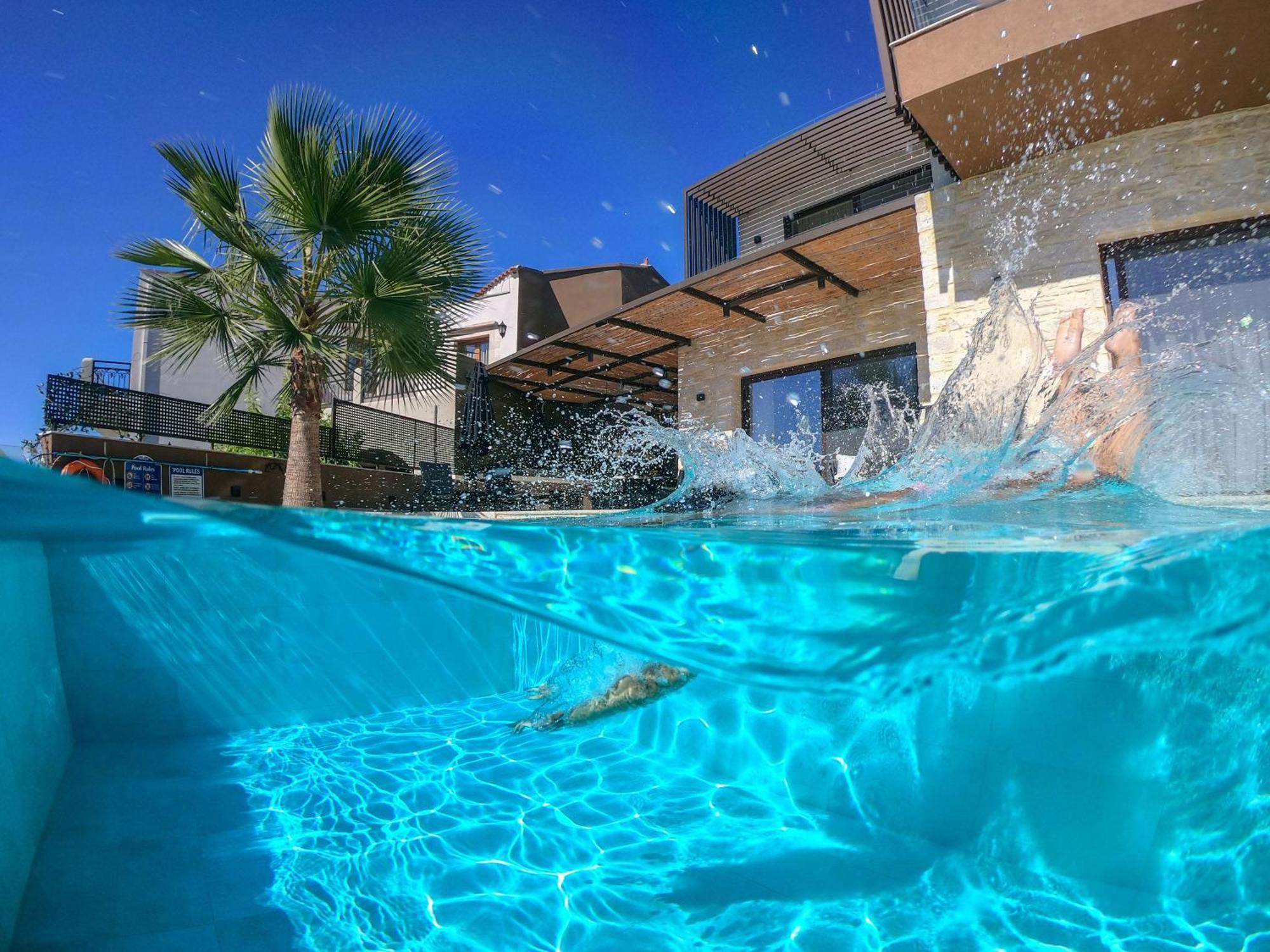 Almi-Cove Hilltop Villas Almyrida  Exterior photo